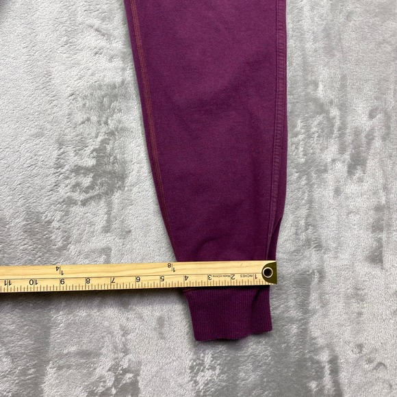 Lululemon Athletica Comfy As Sweat Pant Joggers Sz 2 Fit 23" Heathered Red Grape - Picture 4 of 9